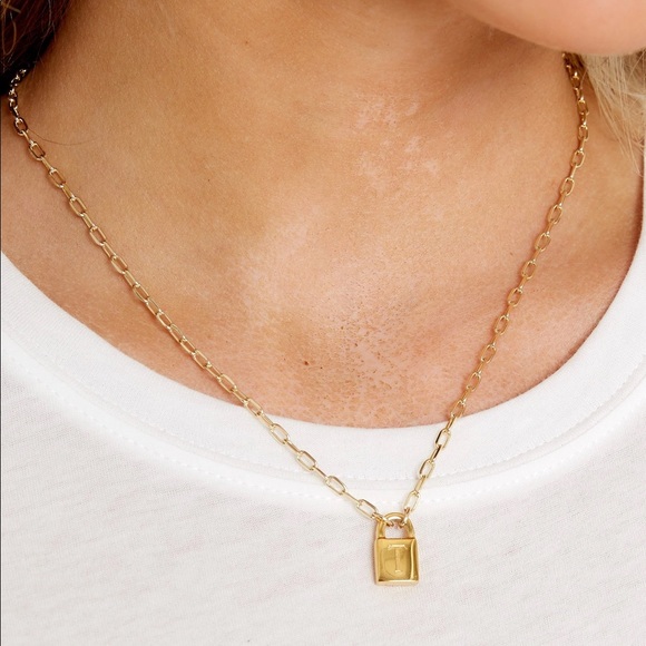 Farrah B Jewelry - Farrah B Gold Initial “T” Necklace